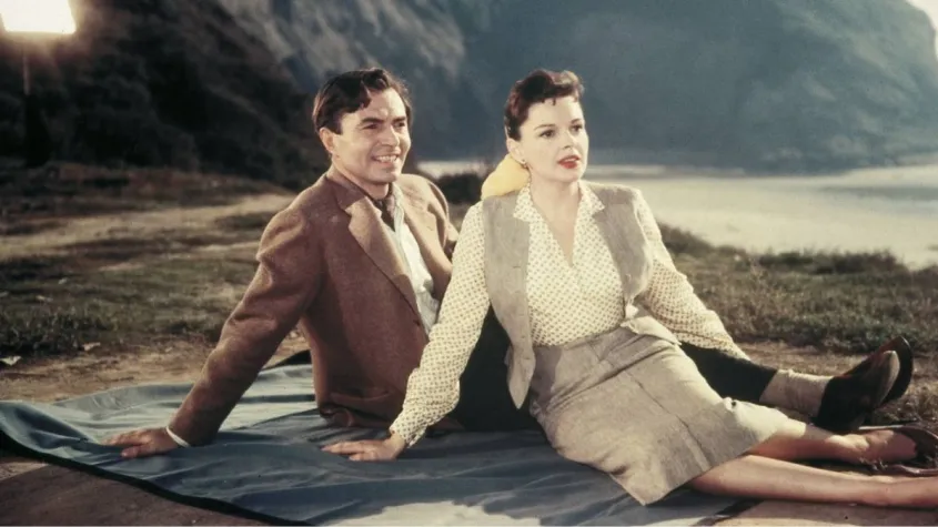 Judy Garland and James Mason in A Star is Born 1954